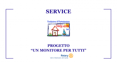 PRESENTAZIONE SERVICE - DOPO DI NOI - Un monitore per tutti